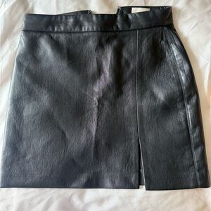Aritzia Black Asymmetrical Pencil Skirt